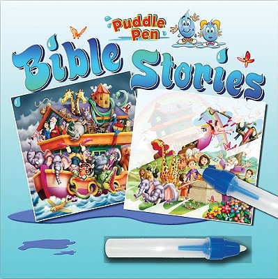 Bible Stories [With Paint Pen] (Puddle Pen) By Juliet David, Stuart Martin (Illustrator) Cover Image