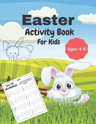 Easter Activity Book for Kids Ages 4-8: Workbook Game for Learning