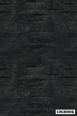 Logbook: Black Slate Brick Doodle Drawing Sketchbook for Contractor Builder & Maintenance By Dms Books Cover Image