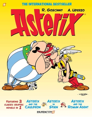 Asterix Omnibus #5: Collecting Asterix and the Cauldron, Asterix in Spain, and Asterix and the Roman Agent By René Goscinny, Albert Uderzo Cover Image