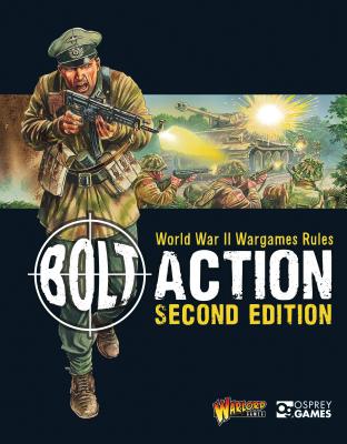 Bolt Action: World War II Wargames Rules: Second Edition By Warlord Games, Peter Dennis (Illustrator) Cover Image