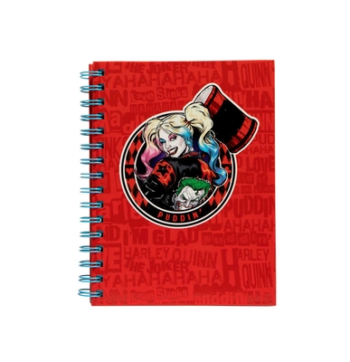 DC Comics: Harley Quinn Spiral Notebook By Insight Editions Cover Image