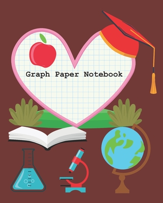 Graph Paper Notebook: Math and Science Composition Notebook for Kids and Teens Cover Image
