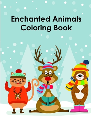 Christmas Coloring Books For Girls: Funny Animals Coloring Pages for  Children, Preschool, Kindergarten age 3-5 (Paperback)