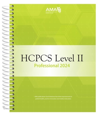 HCPCS 2024 Level II Professional Edition Cover Image