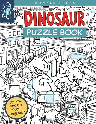 Bunker Press Dinosaur Puzzle Book Cover Image