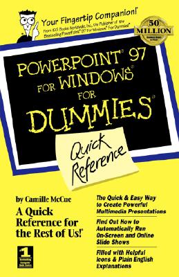 PowerPoint 97 For Win For Dumm (For Dummies: Quick Reference (Computers)) Cover Image
