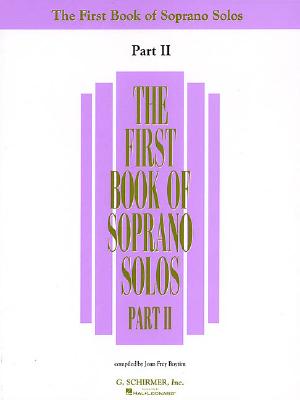 The First Book of Soprano Solos - Part II Cover Image