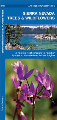 Sierra Nevada Trees & Wildflowers: A Folding Pocket Guide to Familiar Plants of the Montane Forest Region Cover Image