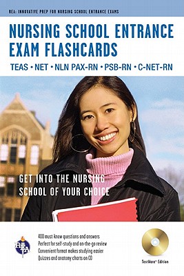 Nursing School Entrance Exams (Teas) Flashcard Book + Online (Nursing Test Prep) Cover Image