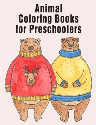 Animal Coloring Books for Preschooler: A Funny Coloring Pages, Christmas Book for Animal Lovers for Kids (Animals Color Addict #14)