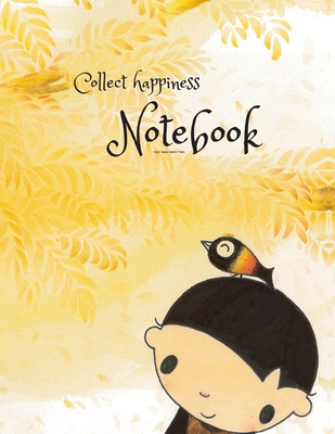 Collect happiness notebook for handwriting ( Volume 8)(8.5*11) (100 pages): Collect happiness and make the world a better place. Cover Image
