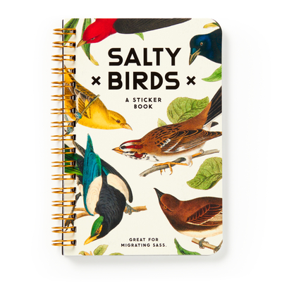 Salty Birds Sticker Book Cover Image