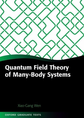 Cover for Quantum Field Theory of Many-Body Systems