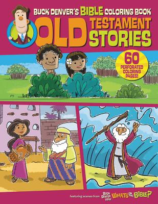 Buck Denver's Bible Coloring Book: Old Testament Stories By Jelly Telly Press Cover Image