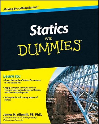 Statics for Dummies By James H. Allen Cover Image