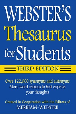 Webster's Thesaurus for Students Cover Image