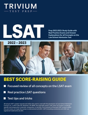 LSAT Prep 2022-2023: Study Guide with Real Practice Exams and Answer Explanations for all Concepts on the Law School Admission Test By Simon Cover Image