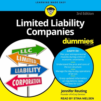 Limited Liability Companies for Dummies Lib/E: 3rd Edition Cover Image