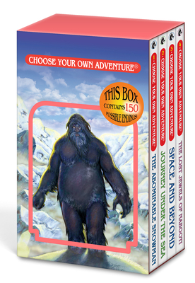 Choose Your Own Adventure 4-Book Boxed Set #1 (the Abominable Snowman, Journey Under the Sea, Space and Beyond, the Lost Jewels of Nabooti) By R. a. Montgomery Cover Image