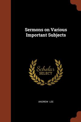 Cover for Sermons on Various Important Subjects