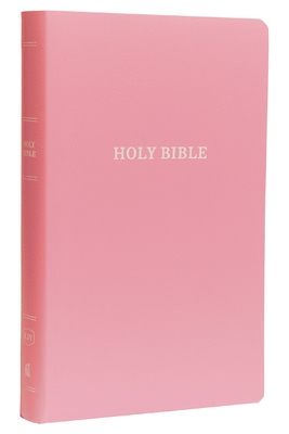KJV, Gift and Award Bible, Imitation Leather, Pink, Red Letter Edition By Thomas Nelson Cover Image