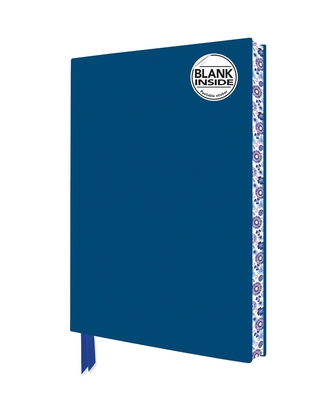 Mid Blue Blank Artisan Notebook (Flame Tree Journals) (Blank Artisan Notebooks)