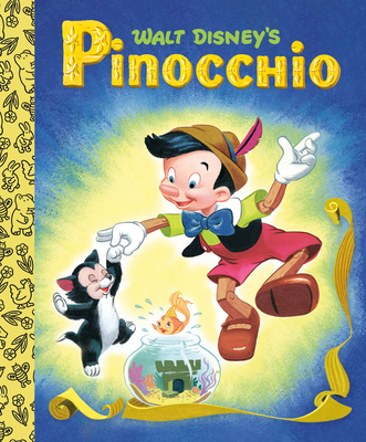 Walt Disney's Pinocchio Little Golden Board Book (Disney Classic) (Little Golden Book) By RH Disney, Al Dempster (Illustrator) Cover Image