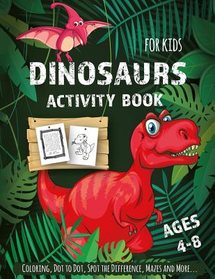 Activity Book For Kids 4-8 Years Old: Fun Learning Activity Book