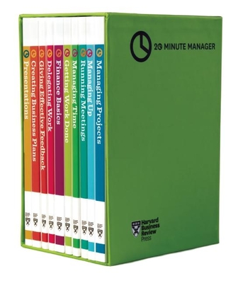 HBR 20-Minute Manager Boxed Set (10 Books) (HBR 20-Minute Manager Series) By Harvard Business Review Cover Image