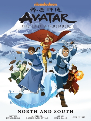 Avatar: The Last Airbender--North and South Library Edition By Gene Luen Yang, Michael Dante DiMartino, Bryan Konietzko, Gurihiru (Illustrator) Cover Image