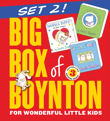Big Box of Boynton Set 2!: Snuggle Puppy! Belly Button Book! Tickle Time! (Boynton on Board) Cover Image