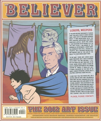 The Believer: The Art Issue Cover Image