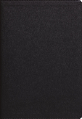 Esv, Thompson Chain-Reference Bible, Large Print, Leathersoft, Black, Red Letter, Thumb Indexed By Frank Charles Thompson (Editor), Zondervan Cover Image