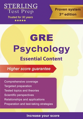 GRE Psychology: Comprehensive Review for GRE Psychology Subject Test Cover Image