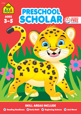 School Zone Preschool Scholar Workbook By School Zone Cover Image