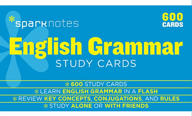 English Grammar Sparknotes Study Cards: Volume 6 Cover Image