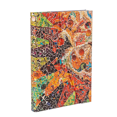 Gaudi's Sun Midi Unlined Hardcover Journal, 144pg, 120GSM, Antoni Gaudi Collection by Paperblanks (Gaudi's Mosaics) By Paperblanks (By (artist)) Cover Image