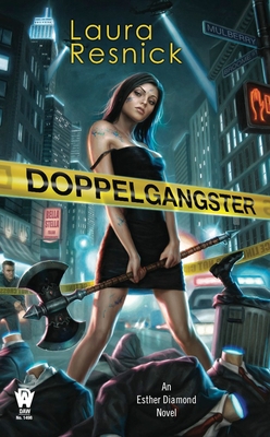 Cover for Doppelgangster: An Esther Diamond Novel