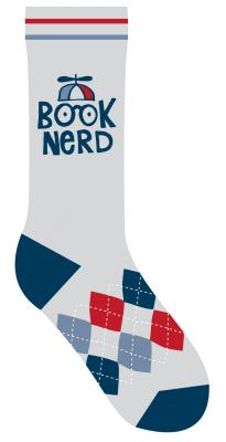 Book Nerd Socks (Lovelit) By Gibbs Smith Gift (Designed by) Cover Image