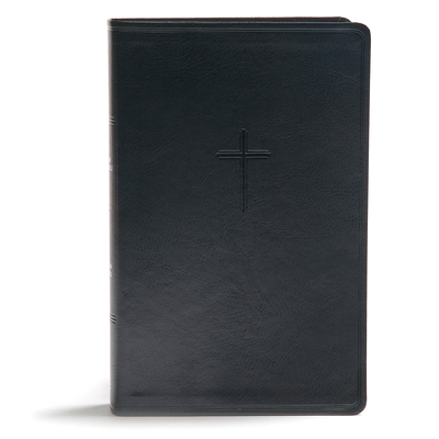 CSB Everyday Study Bible, Black LeatherTouch By CSB Bibles by Holman Cover Image