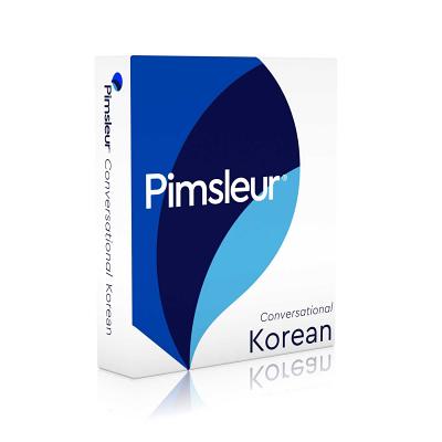 Pimsleur Korean Conversational Course - Level 1 Lessons 1-16 CD: Learn to Speak and Understand Korean with Pimsleur Language Programs By Pimsleur Cover Image