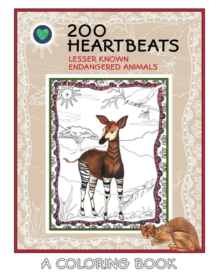 Download 200 Heartbeats Lesser Known Endangered Animals Coloring Book Paperback Newtown Bookshop