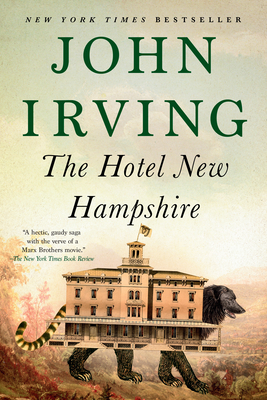 The book cover for The Hotel New Hampshire