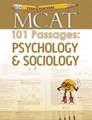 MCAT 101 Passages: Psychology & Sociology (Examkrackers) By Jonathan Orsay (Created by) Cover Image