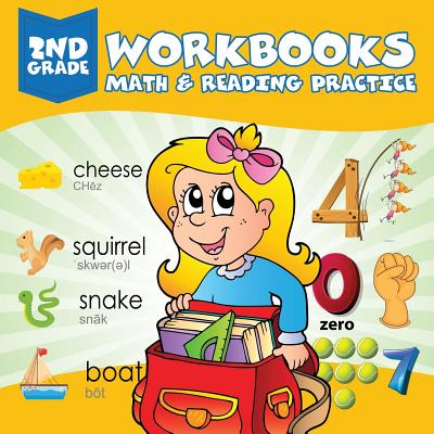 2nd Grade Workbooks: Math & Reading Practice By Baby Professor Cover Image