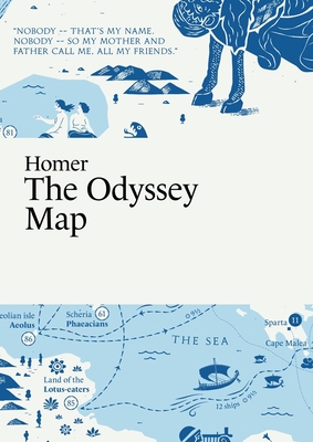 Homer: The Odyssey Map (Paris Grafik's Literary Maps)