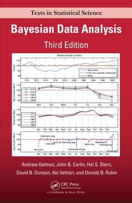 Bayesian Data Analysis (Chapman & Hall/CRC Texts in Statistical Science) Cover Image