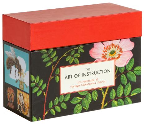 The Art of Instruction: Postcards: 100 Postcards of Vintage Educational Charts By Chronicle Books Cover Image