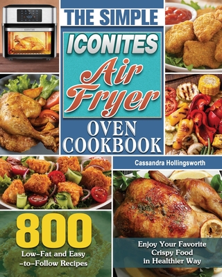 The Simple Iconites Air Fryer Oven Cookbook Cover Image